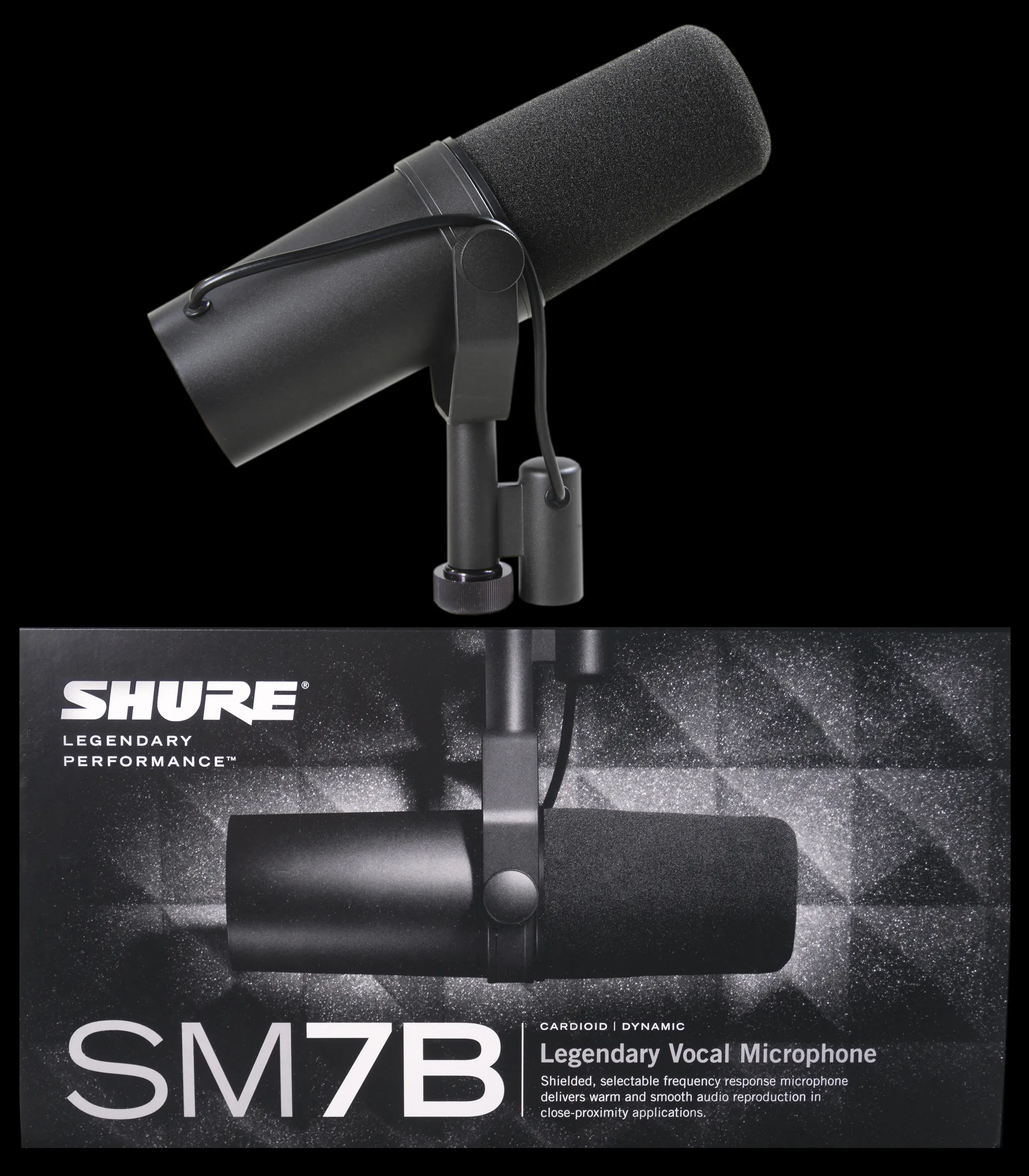 Shure SM7B Cardioid Dynamic Studio Vocal