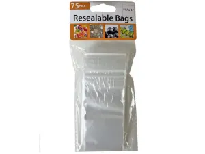 Bulk GE661 Small Resealable Storage Bags