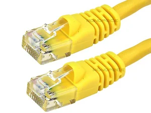 5025 | Monoprice 30FT Yellow CAT6 UTP Ethernet Network Cable