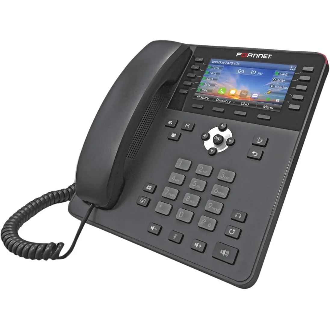 Fortinet FON-475 Ip Phone With 4.3 Color Screen, 1