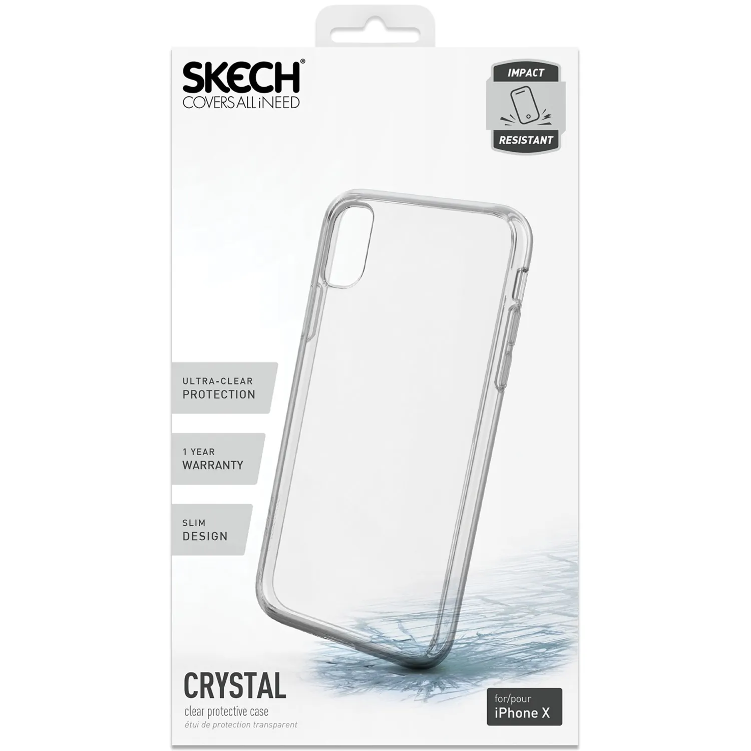 Skech SK41-CRY-CLR Crystal For Iphone Xsx Clear