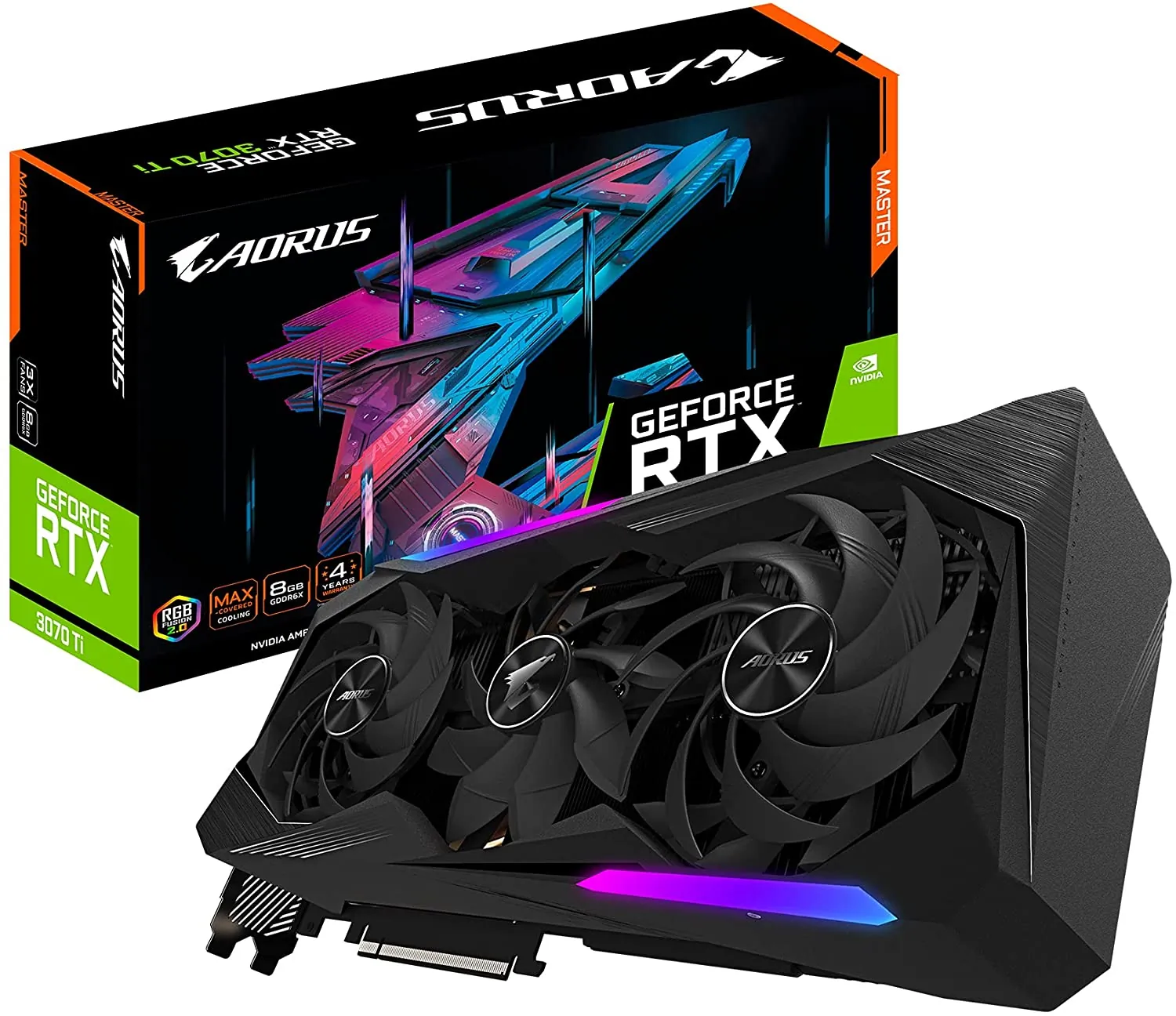 Gigabyte GV-N307TAORUS M-8GD Aorus 3070ti Master Graphics