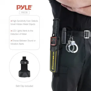 Pyle PMD38 Pro(r)  Secure Scan Handheld Metal Detector Wand Security S