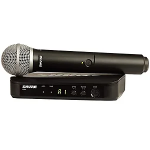 BLX24/PG58-H10 | Shure Vocal System with (1) BLX4 Wir