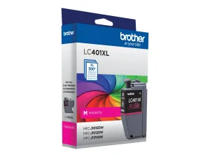 Original Brother LC401XLMS High Yield Inkjet Ink Cartridge - Magenta -