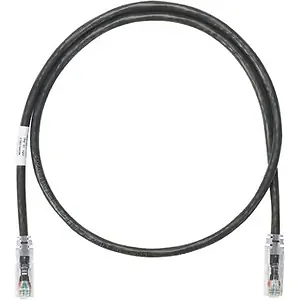 NK6APC11BL | Panduit 11FT CAT6A Black Copper Patch Cable