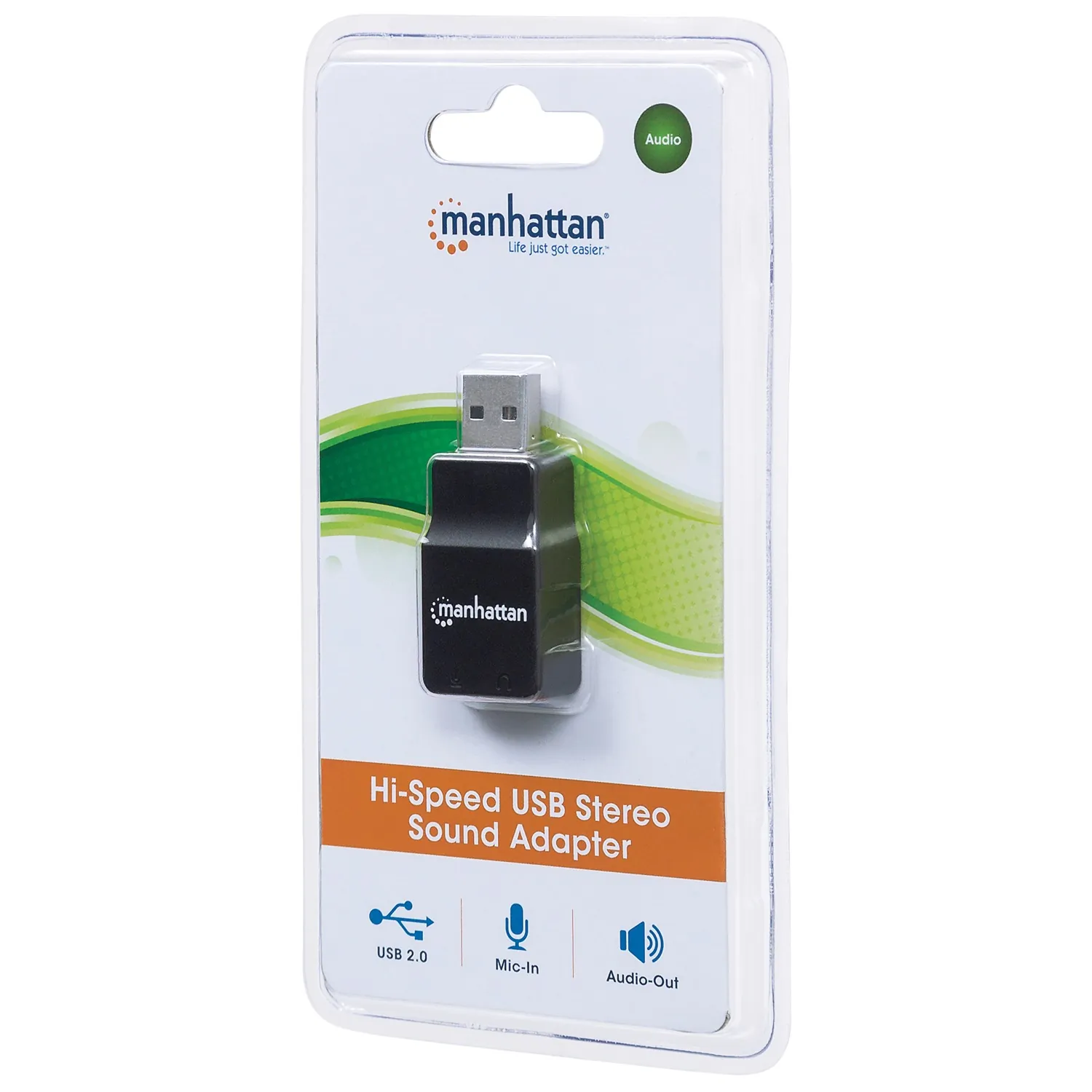 Manhattan 152754 Hi-speed Usb Stereo Sound Adapter