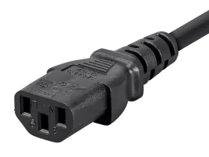 Monoprice 24191 Extension Cord - Iec-320-c14 To Iec-320-c13_ 18awg_ 10