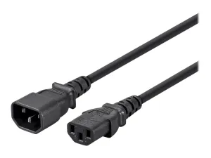 Monoprice 24191 Extension Cord - Iec-320-c14 To Iec-320-c13_ 18awg_ 10