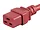 33627 | Monoprice 2FT 12AWG RED POWER EXTENSION CORD (IEC