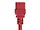 33627 | Monoprice 2FT 12AWG RED POWER EXTENSION CORD (IEC