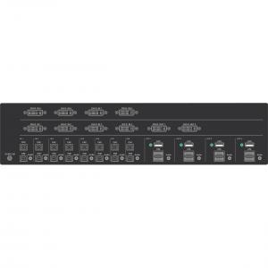 Smartavi SDVN-82-X 8port Single Head Secure Dvi