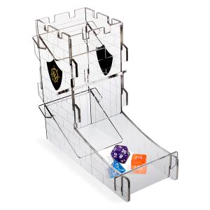 Generic ENTTADT100CLWS Dice Tower Tray For Tabletop Rpg Games