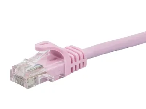 Monoprice 11240 Flexboot Cat5e 24awg  Cable_ 10ft Pink