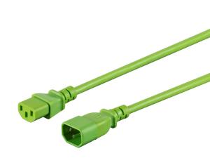 Monoprice 33559 2ft 18awg Green Power Cord Cab