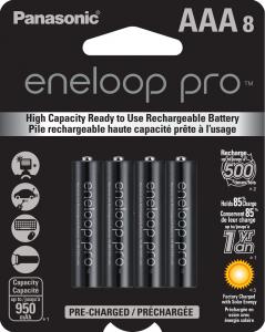 Panasonic TW9452 (r) Bk-4hcca8ba Eneloop(r) Rechargeable Xx Batteries 