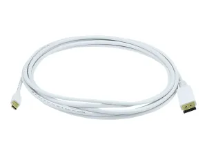 Monoprice 6008 Mini Displayp To Displayp Cable-white10f