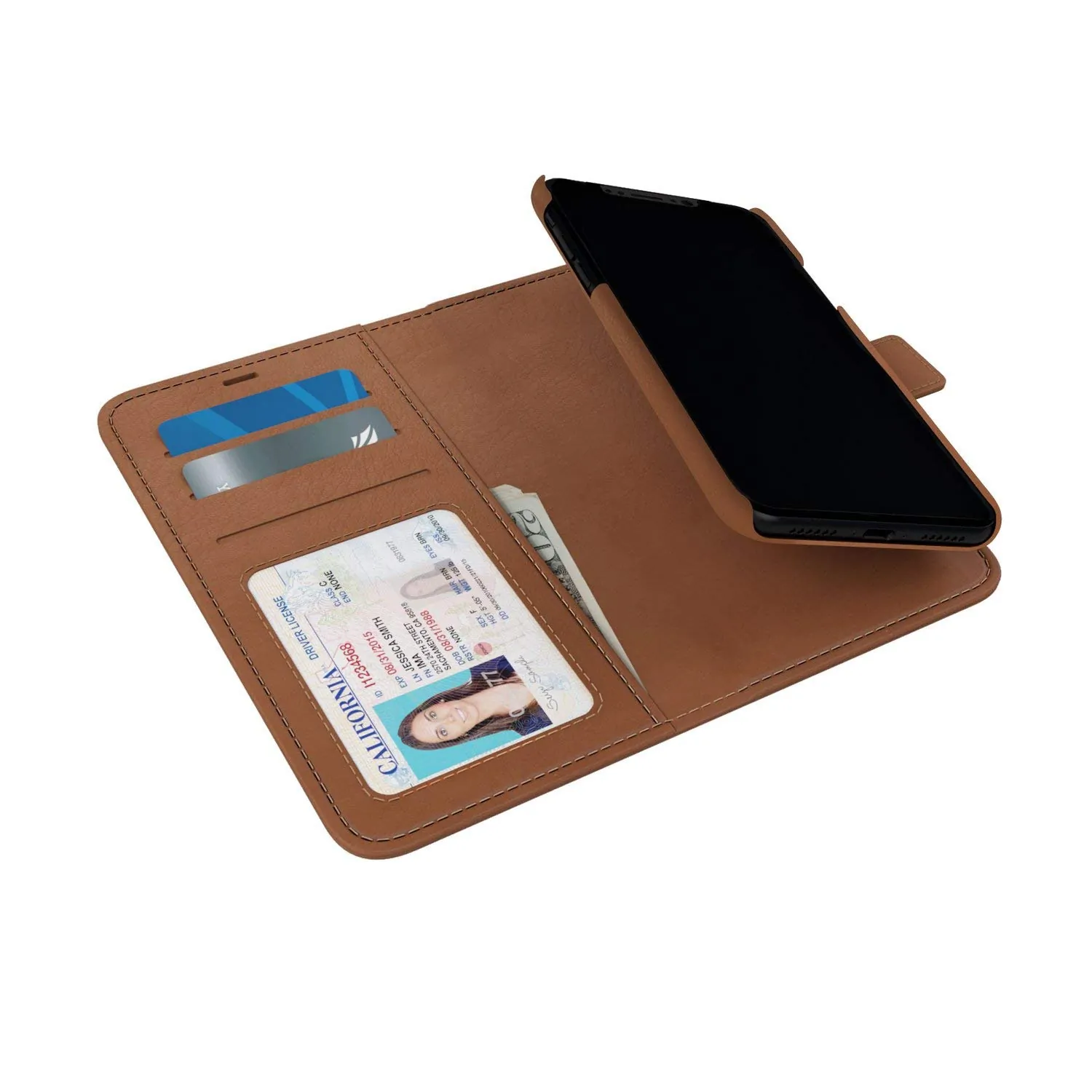 Skech SK61-PB-BRN Polo Book For Iphone Xs+ Brn