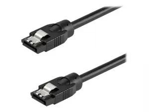 Startech SATRD60CM 0.6 M Round Sata Cable - Latching Connectors - 6gbs