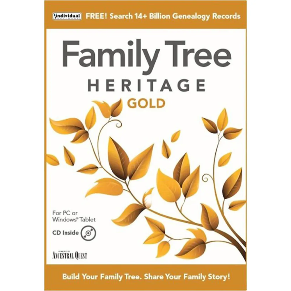 Individual ESD-F16 Family Tree Heritage Gold 16 Esd