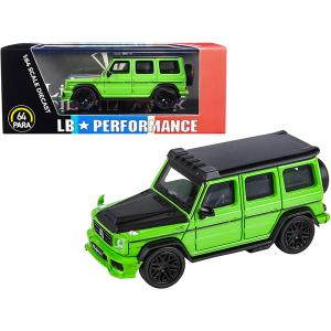 Paragon PA-55166 Mercedes-amg G 63 Lbwk Alien Green And Matt Black Lb 