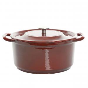 Kenmore 126363.03 Elite Oak Park 5 Quart Enameled Cast Iron Casserole 