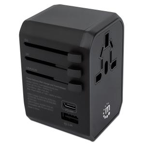 Manhattan 102476 Power Delivery Wall Charger And Travel Adapter