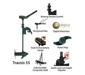 1368715 | Minn Kota Minn Kota Traxxis Motor 55 36 In. 55Lb