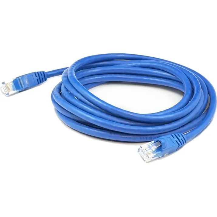 Addon ADD-2FCAT6A-BE 2ft Cat6a Ethernet Cable - Blue Rj-45 Male To Mal