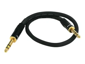 Monoprice 4791 Trs Male To Male 16awg Cable 1.5ft