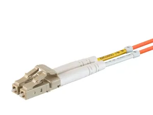 Monoprice 38235 Om1 Fiber Optic Cable -lcupc-scupc_ Multi Mode_ Duplex