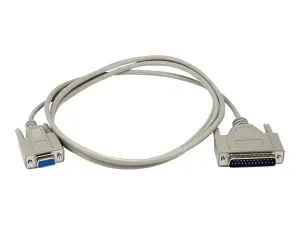 Monoprice 462 Modem Db9fdb25m Molded Cable - 6ft