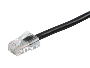 Monoprice 13098 Zeroboot Cat5e Ethernet Patch Cable 1ft Black