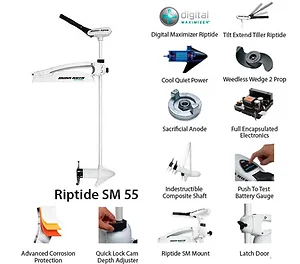 1363422 | Minn Kota Minn Kota Riptide SM 55lbs Bow-Mount