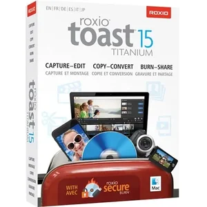 RTOT15MLMBAM | Corel Roxio Toast Titanium 15 - All-in-One