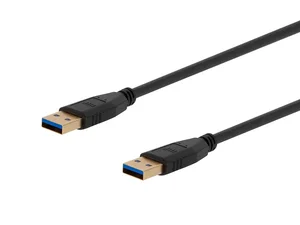 38597 | Monoprice 3FT USB 3.0 Type-A to Type-A Cable - Black