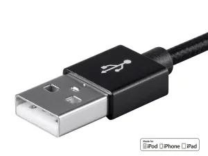 Monoprice 30762 Palette Series Apple Mfi Certified Lightning To Usb Ch