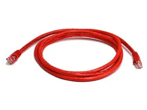 Monoprice 3381 Cat5e 24awg Utp  Patch Cable_ 5ft Red