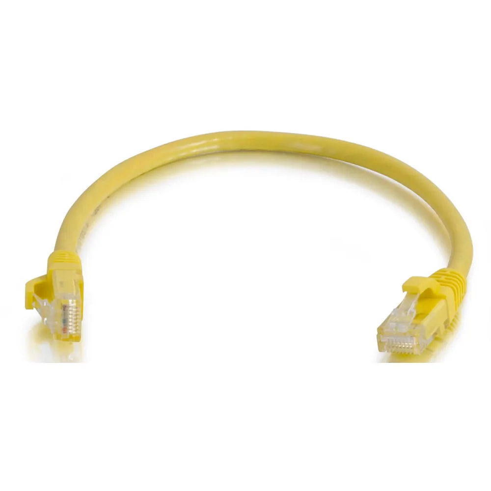 C2g 50743 3ft Cat6a Yellow Snagless Utp