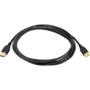 Monoprice USS T5444 Usb 2.0 A M To A M 2824awg Cable 10ft