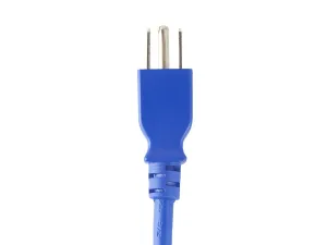 Monoprice 33607 10ft 18awg Blue Power Cord Cable