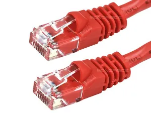 Monoprice 2134 Cat5e 24awg Utp  Patch Cable_ 3ft Red