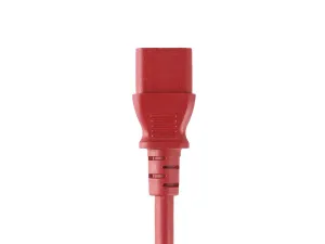 Monoprice 33605 10ft 18awg Red Power Cord