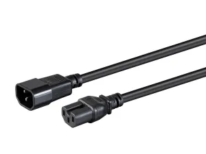 Monoprice PIL 35113 Heavy Duty Power Cable - Iec 60320 C14 To Iec 6032