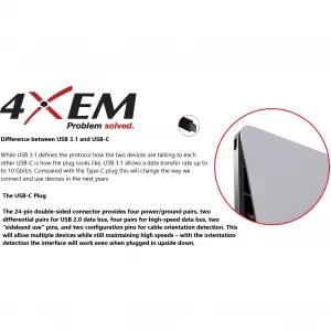 4xem 4XUSBCHDMI6 6ft Usb-c To Hdmi Adapter For High-definition Video