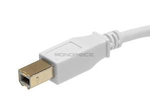 Monoprice 8615 Usb 2 A M To B M 2824awg Cable 3ft