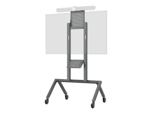 Heckler H730BG Av Cart For Logitech Rally Bar - Adjustable Design