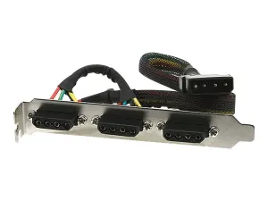 Monoprice 2372 Pci Power Panel W3 4 Pin Power Connect