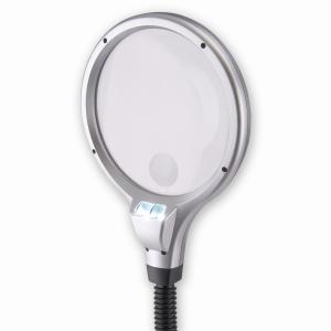 Carson LM20 4.3 Inch Led Lighted Magnifying Lamp 2x W 5x Spot Lens