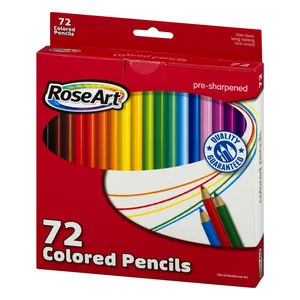 CYM79 | Mega Brands RoseArt 72 Count Colored Pencils Set